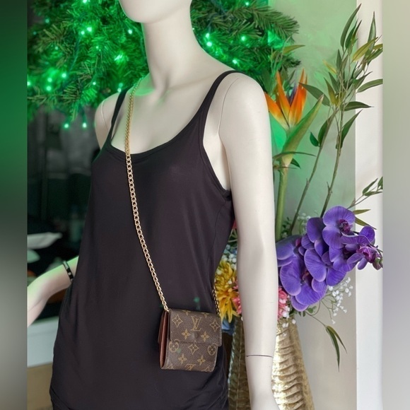 AUTHENTIC LOUIS VUITTON MONOGRAM PORTEFEIULLE ELISE TRIFOLD WALLET - Picture 13 of 13